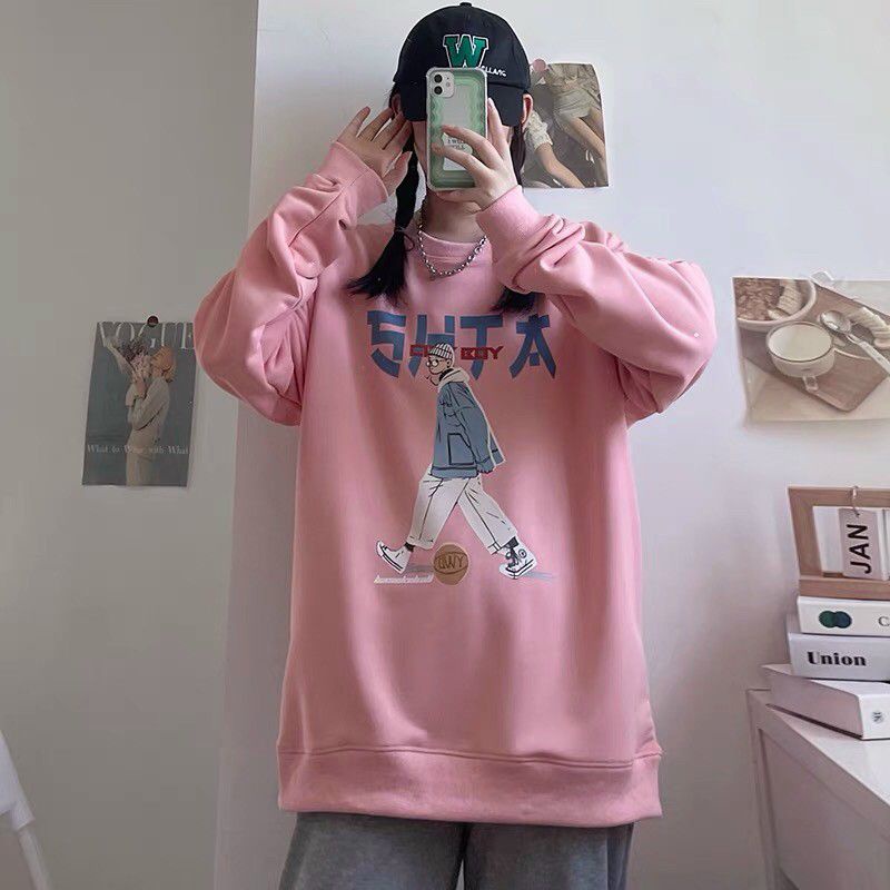 Áo nỉ sweater Cậu bé bóng rổ màu độc lạ,hình in 5D đẹp mê | BigBuy360 - bigbuy360.vn