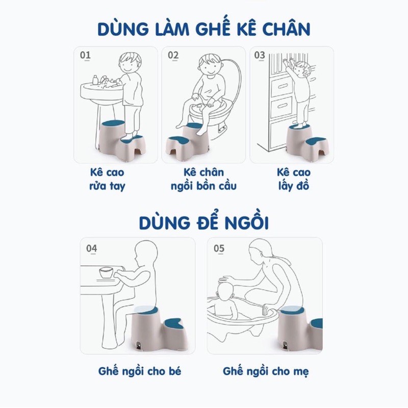 Ghế bậc Holla cho bé