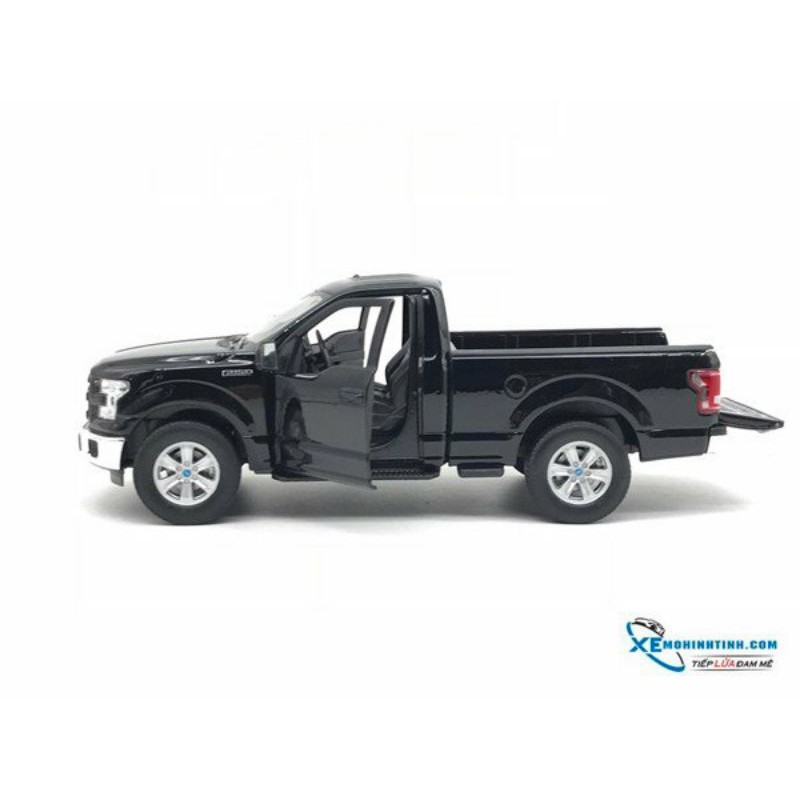 Xe Mô Hình Ford F-150 2015 1:24 Welly (Đen)