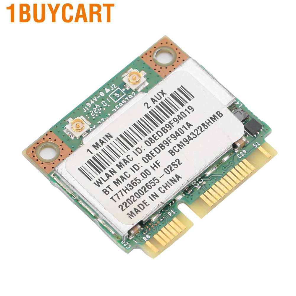 1buycart Wireless Card Dual Band 2.4g / 5g Wifi Bt4.0 For Pc Win7 / Win8 / Win10