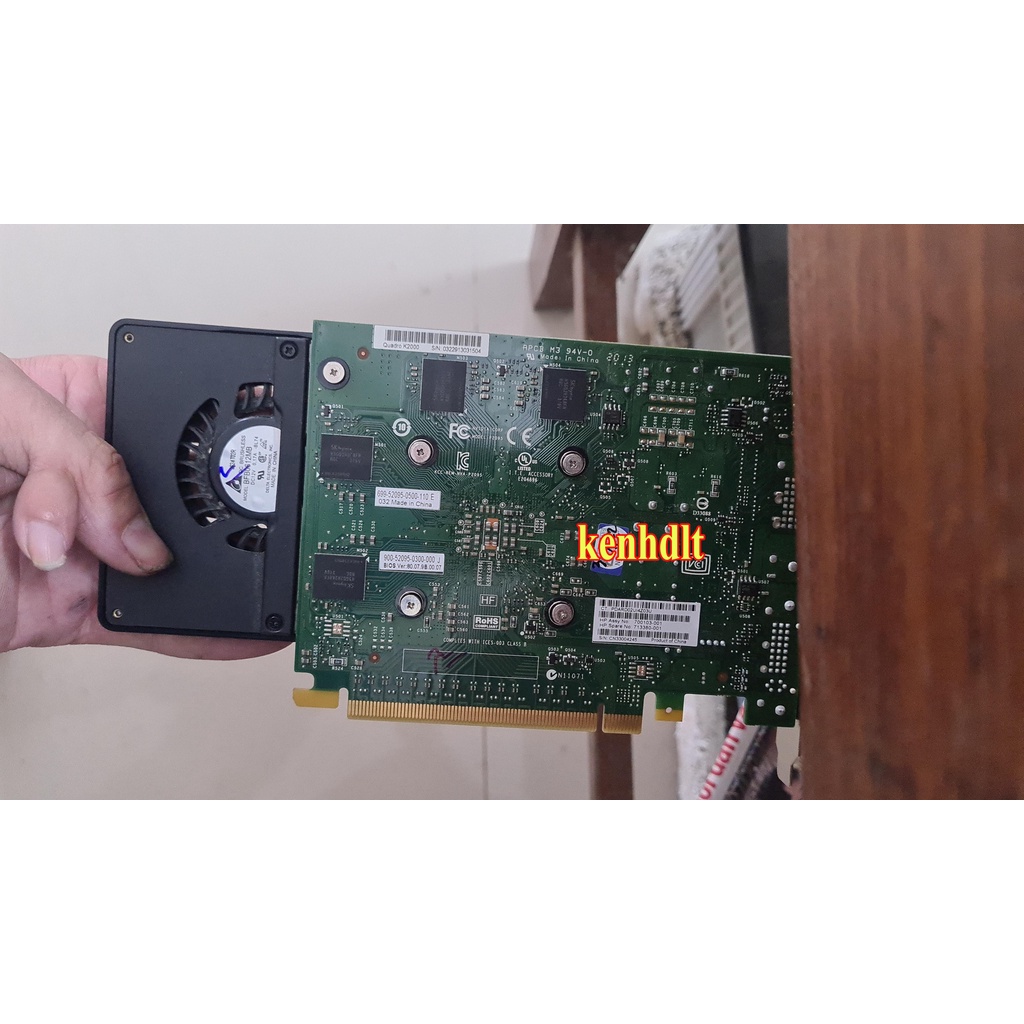 Cạc đồ họa Quadro K2000 2GB Dram5 128 Bit chơi được game LOL FIFA_ nhưng chơi PUBG PC hơi giật