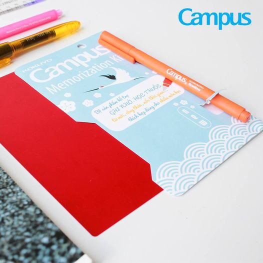 Bộ Sản Phẩm Ghi Nhớ Campus Memorization Kit MMK-01, bộ dụng cụ ghi nhớ thông minh Campus - Soleil Shope