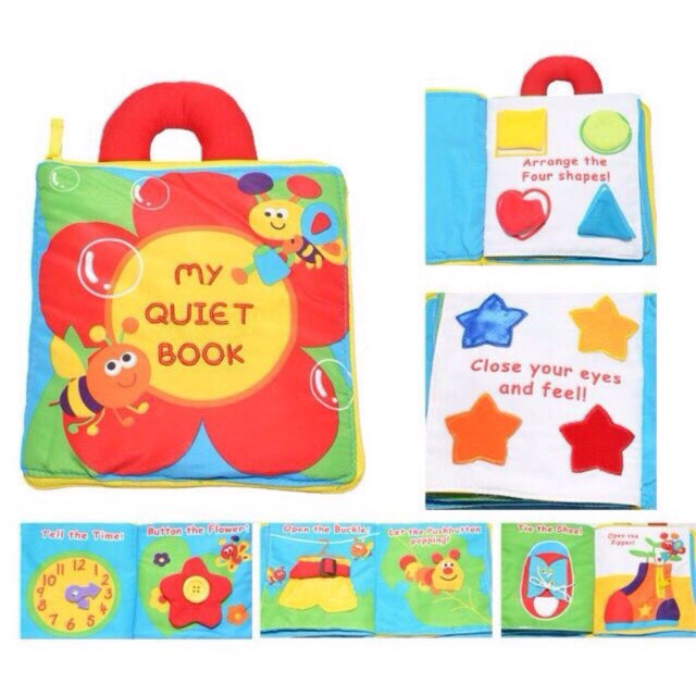 Combo 13q lullaby và quiet book