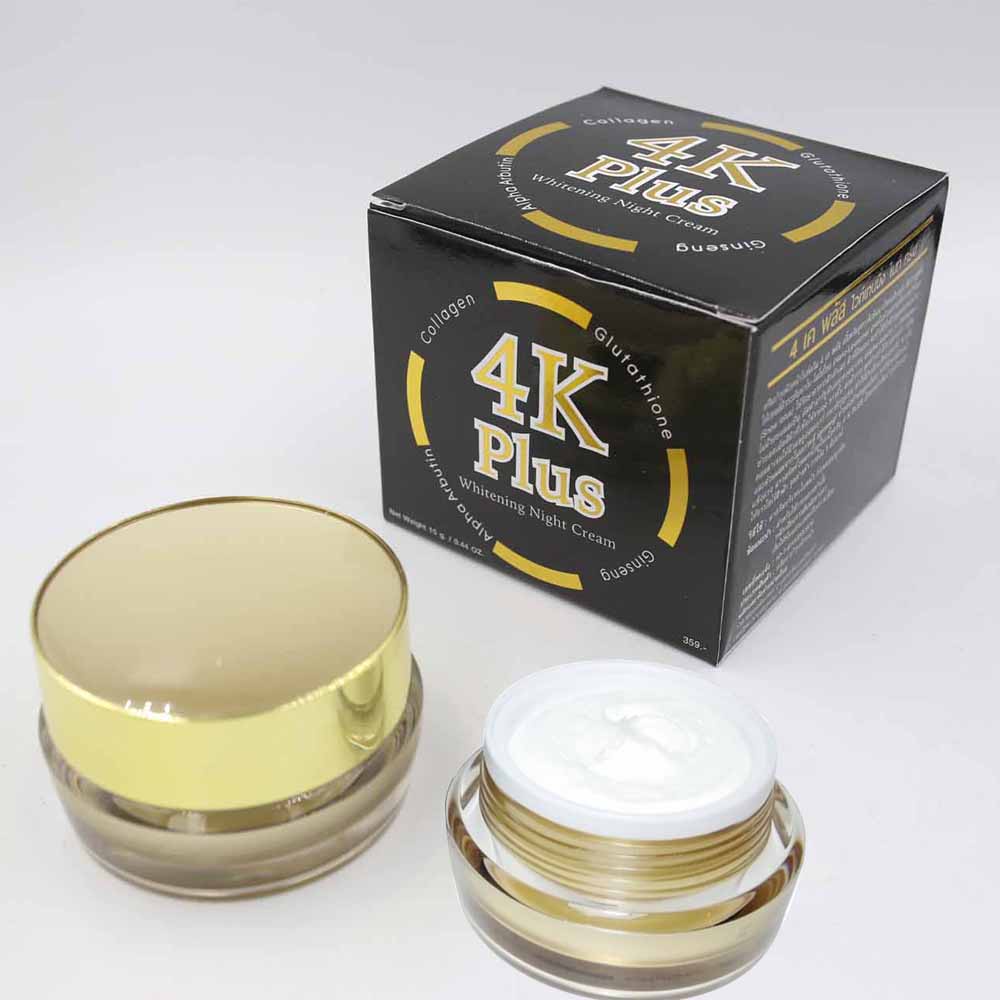 Kem Dưỡng 4K plus bóng đêm căng bóng da giảm nám, trắng da, chống lão hóa da Thái Lan