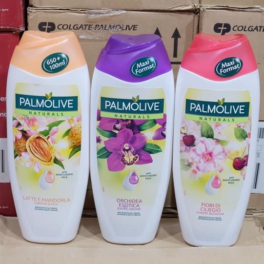 Sữa Tắm Trắng Da Hương Nước Hoa Palmolive Naturals 750ml của Đức