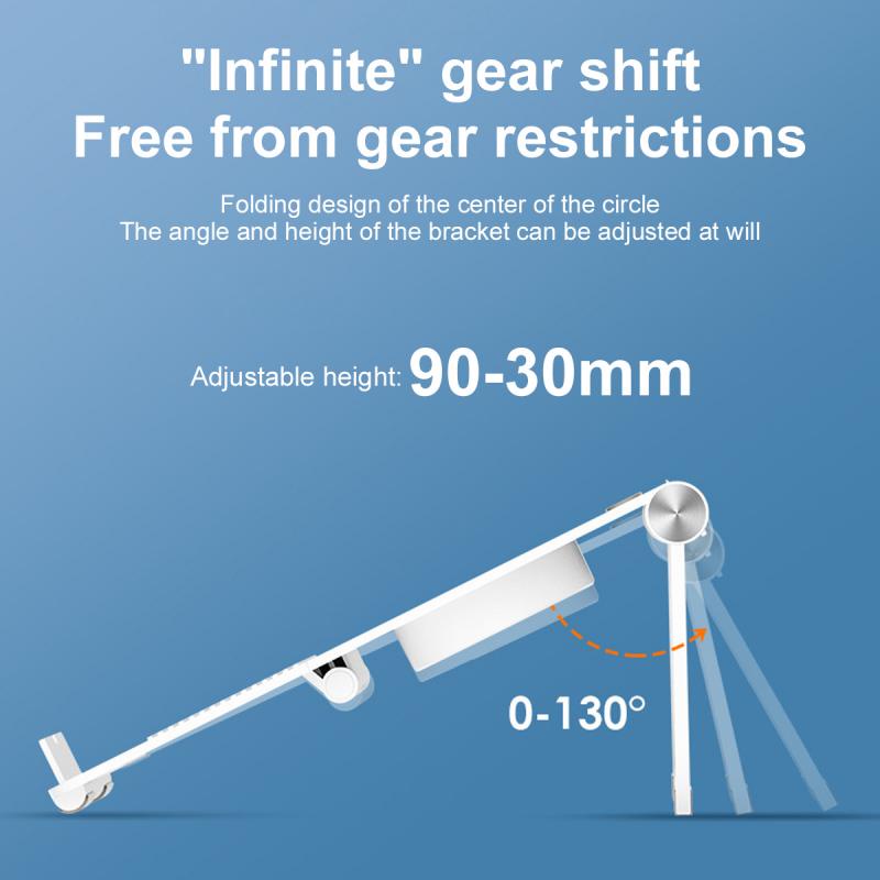 Giá đỡ quạt tản nhiệt HDOORLINK siêu mỏng tùy chỉnh kèm sạc USB tiện dụng thích hợp cho Laptop / máy tính