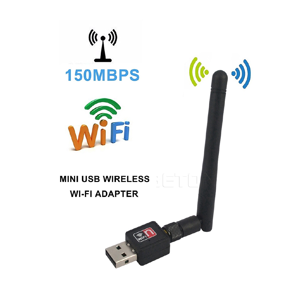 USB anten phát Wifi 150Mbps 802.11n / g / b LAN
