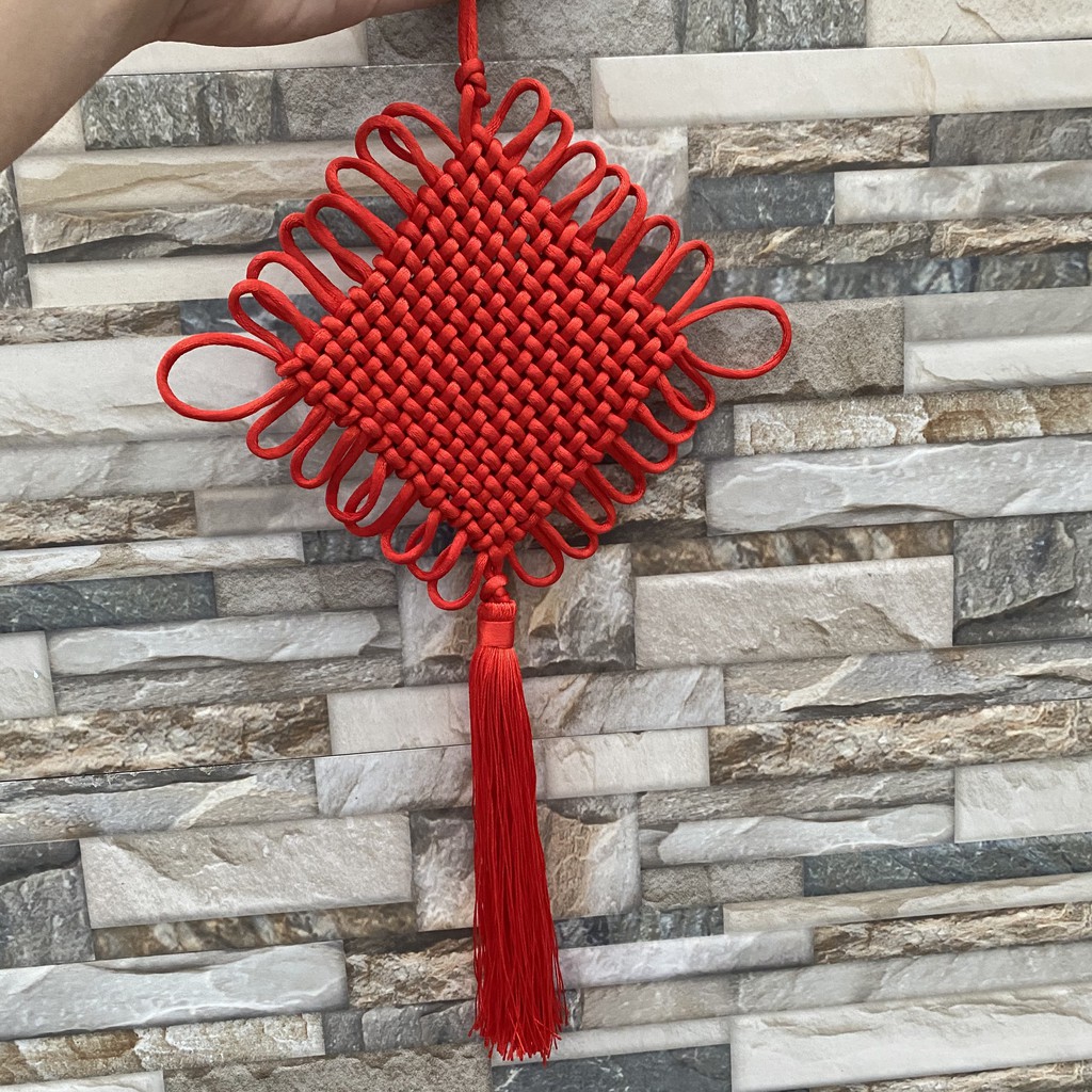 Đồng tâm kết móc treo BẢN TO cổ trang Trung Quốc ( 3 cỡ )