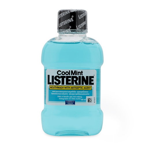 Nước súc miệng diệt khuẩn Listerine Cool Mint THÁI LAN 250ml và 80ml