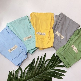 combo 5 quần dài mỏng cotton lạnh cho bé