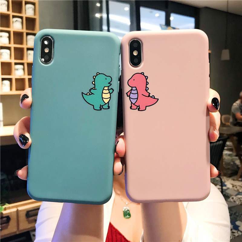 Ốp lưng iphone Khủng long bé nhỏ TPU trơn dẻo mềm 6/6plus/6s/6splus/7/7plus/8/8plus/x/xs/11/12/pro/max/plus/promax | BigBuy360 - bigbuy360.vn