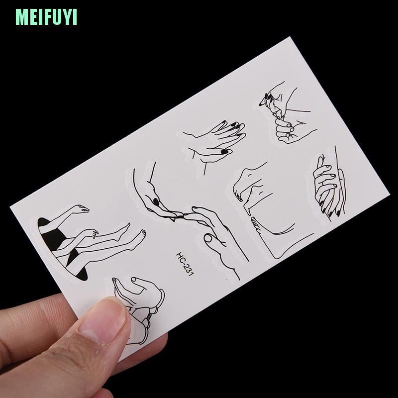 (Hàng Mới Về) Hình Xăm Dán Ngón Chân Gợi Cảm Chống Nước