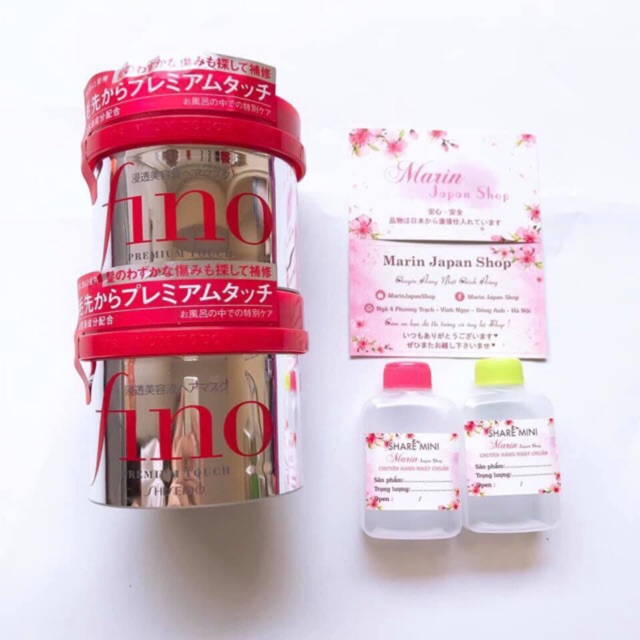 (MiNi) Kem ủ dưỡng tóc Fino hẵng Shiseido Nhật Bản.