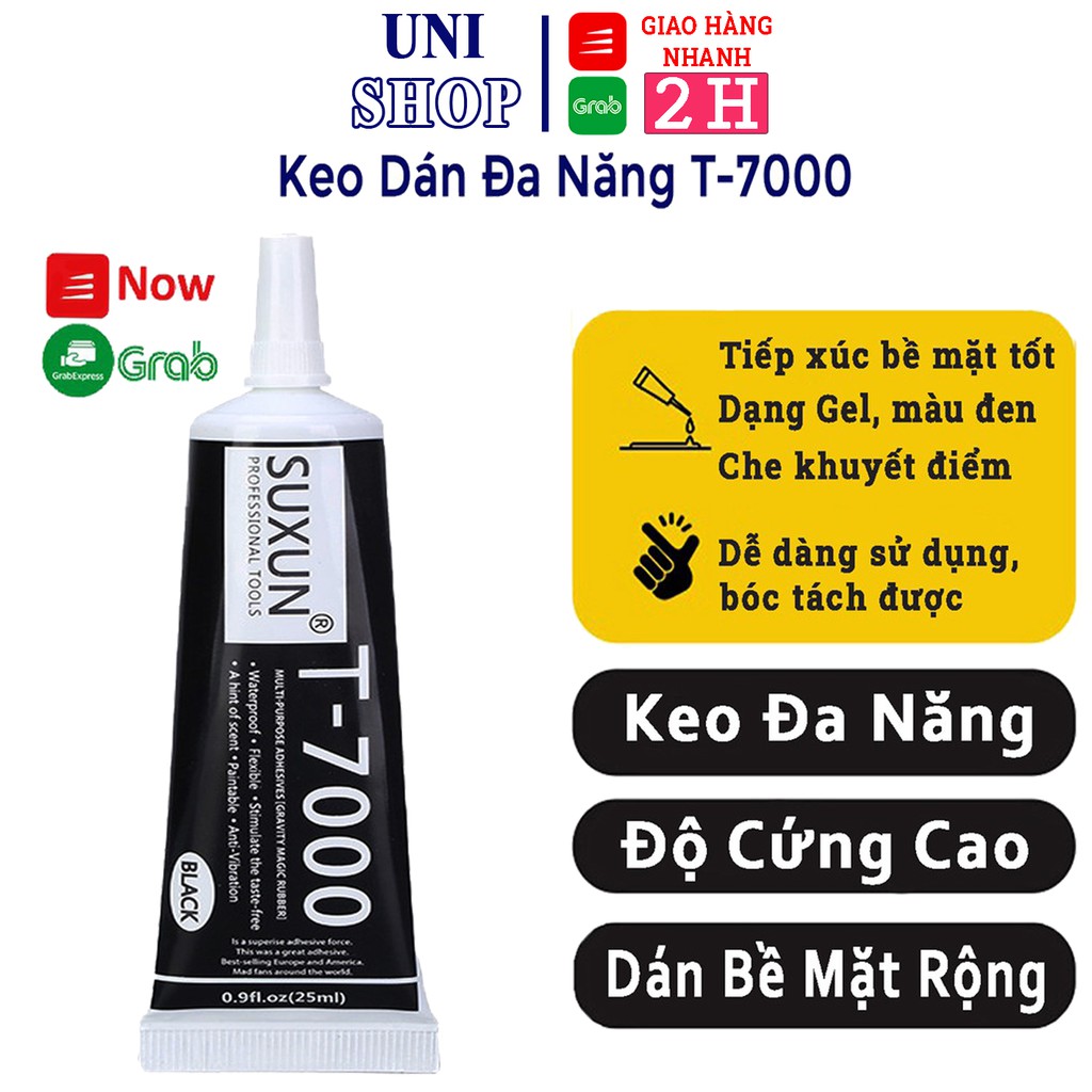 Keo dán đa năng T7000 dán viền màn hình, dán lưng điện thoại, linh kiện các loại đồ thủ công - Uni Shop