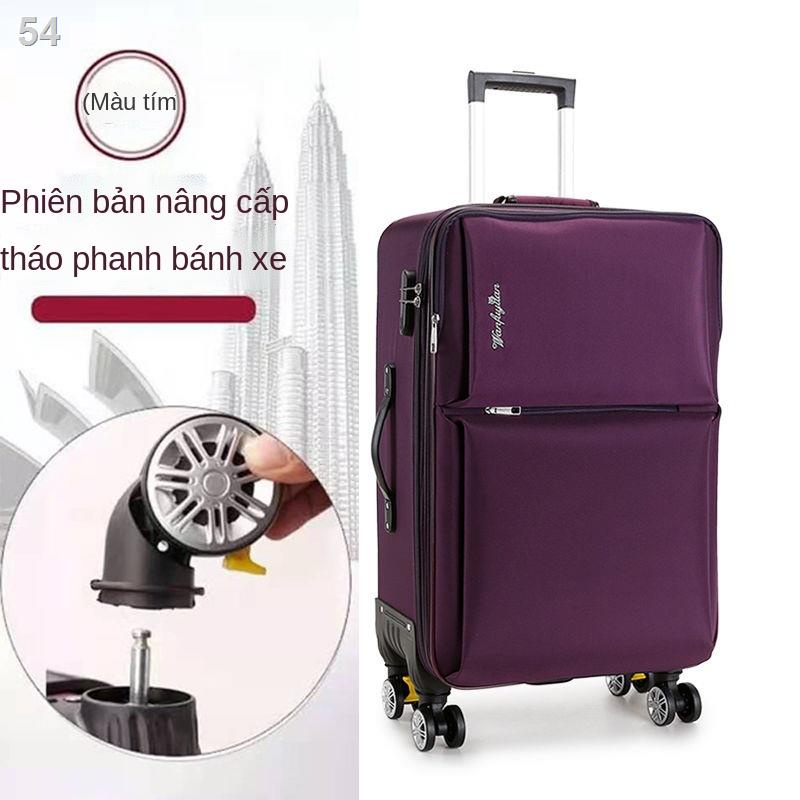 （Hộp kéo）Vali vải Oxford phổ thông bánh xe học sinh nam và nữ hộp đựng mật khẩu 20 inch đến 30