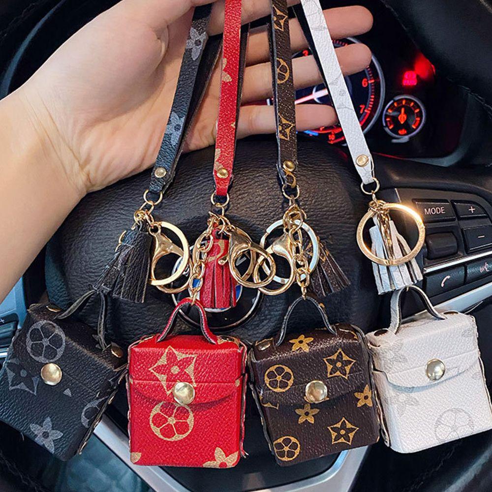 Ví Đựng Tiền Xu Bằng Da PU Sáng Tạo Có Khóa Cài Phong Cách Hàn Quốc