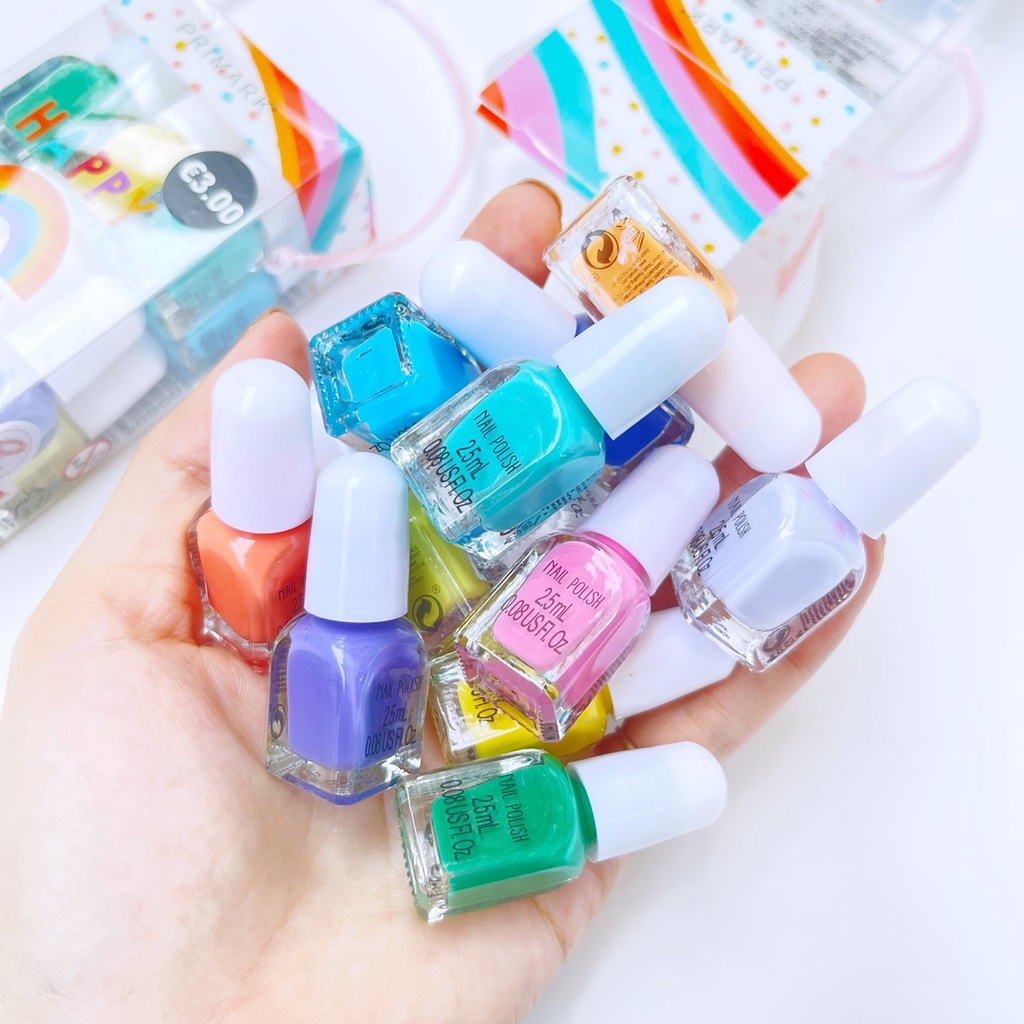 Bộ sơn móng tay đủ màu cho bé cưng Primark Pháp 🤩🤩