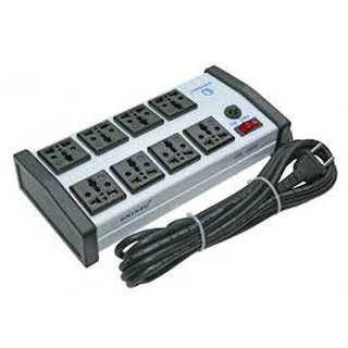 Ổ 8 cửa đa năng - 12 cửa (4 đa năng + 8 đơn) có Aptomat (có dây - 2000W)