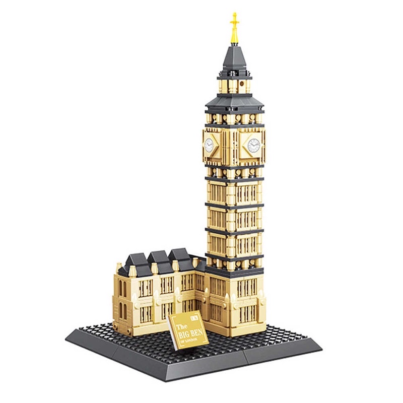 Lắp ráp Architecture - Wange 4211 ( Xếp hình công trình big ben LonDon 891 chi tiết)