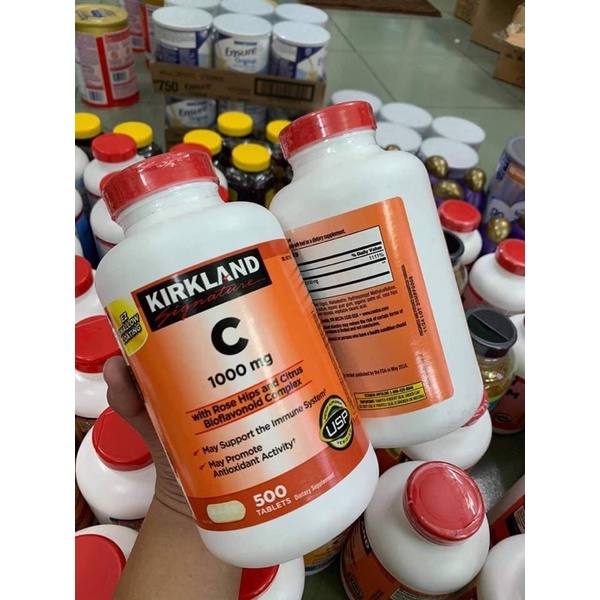 Viên Nhai Kirkland Vitamin C 1000mg Của Mỹ  mua tại costco