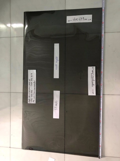 Phim phân cực 50 in 55 in để dán mặt phía ngoài tivi ,  dùng được cho màn hình LCD, tivi, hmi,laptop, điện thoại