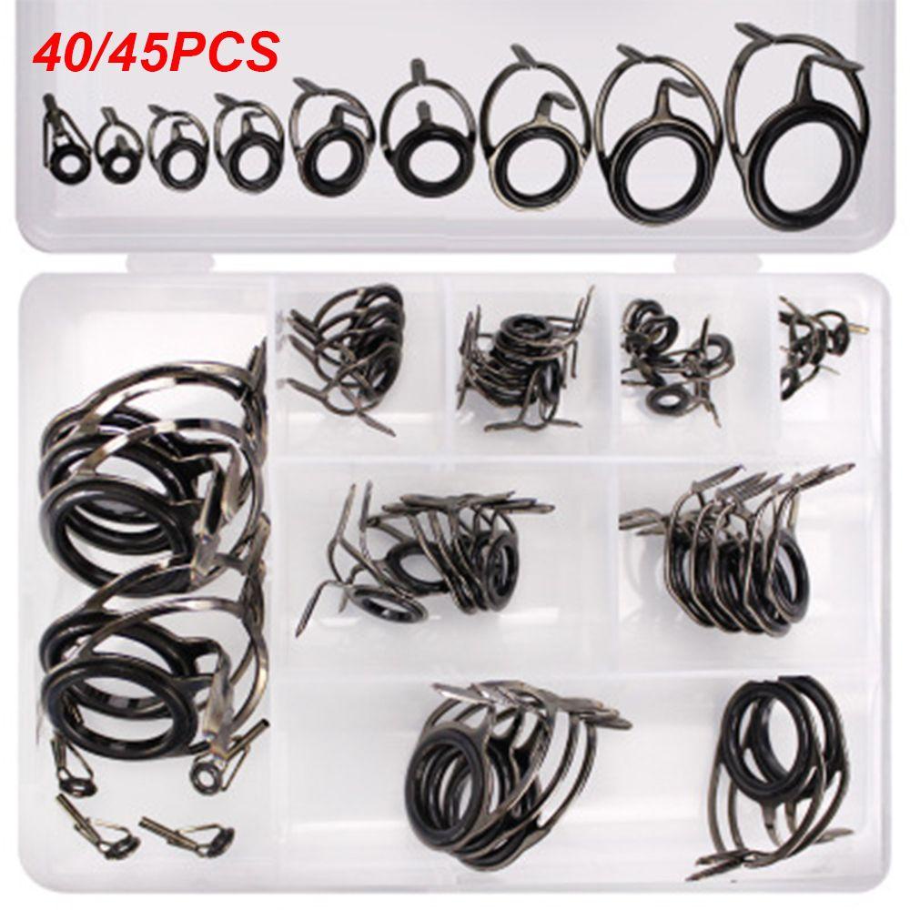 MUVAKO Bộ Dụng Cụ Hỗ Trợ Sửa Chữa Cần Câu Cá Bằng Thép Không Gỉ Đường Kính Trong 3mm-23mm