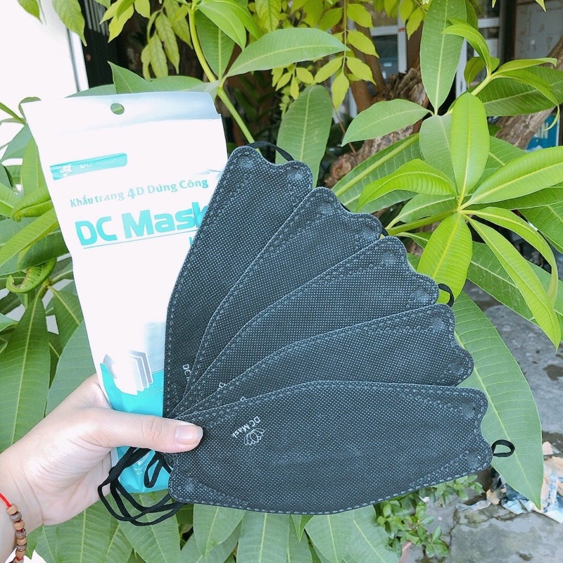 50 Chiếc Khẩu Trang [Freeship] Khẩu Trang KF94 4D Mask Siêu Đẹp Chính Hãng Cho Nam Nữ-Form rộng,ôm mặt,không dính son