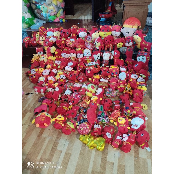 Gấu bông thần tài giao ngẫu nhiên