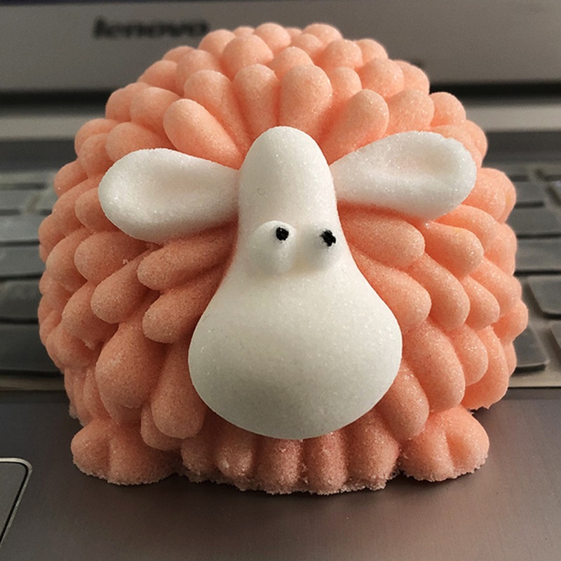 Khuôn Làm Bánh / Xà Phòng Hình Chú Cừu 3d Dễ Thương
