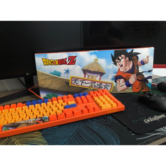 Bàn phím fullsize akko dragonballZ bản cherry red 2nd