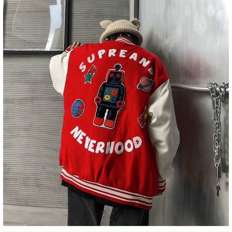 (FREE SHIP) ÁO KHOÁC  BOMBER NAM NỮ HỌA TIẾT PHI HÀNH GIA SIÊU ĐẸP CÁ TÌNH GẦU CHẤT TK 2022