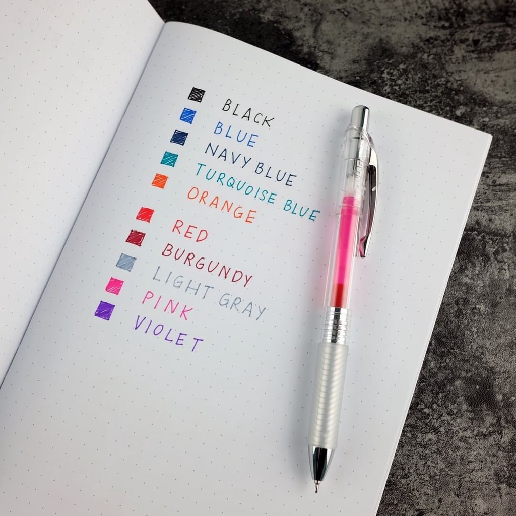 Bút gel PENTEL Energel Infree 0.5mm BLN75TL THẺARTSHOP