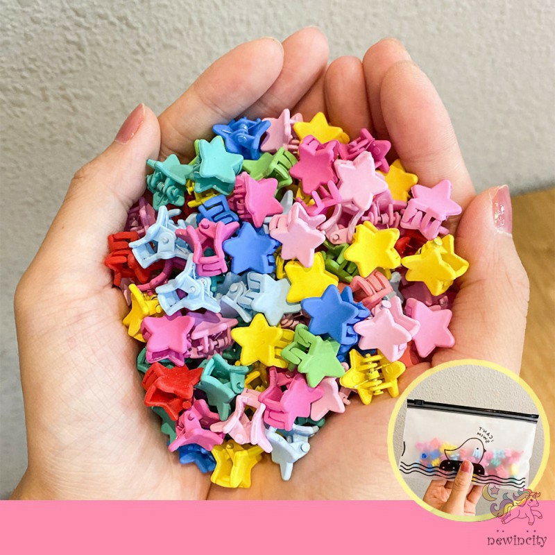 SỈ 834 TÚI 50 KẸP CÀNG CUA MINI NHIỀU MẪU CHO BÉ YÊU. SHOP BEECOW