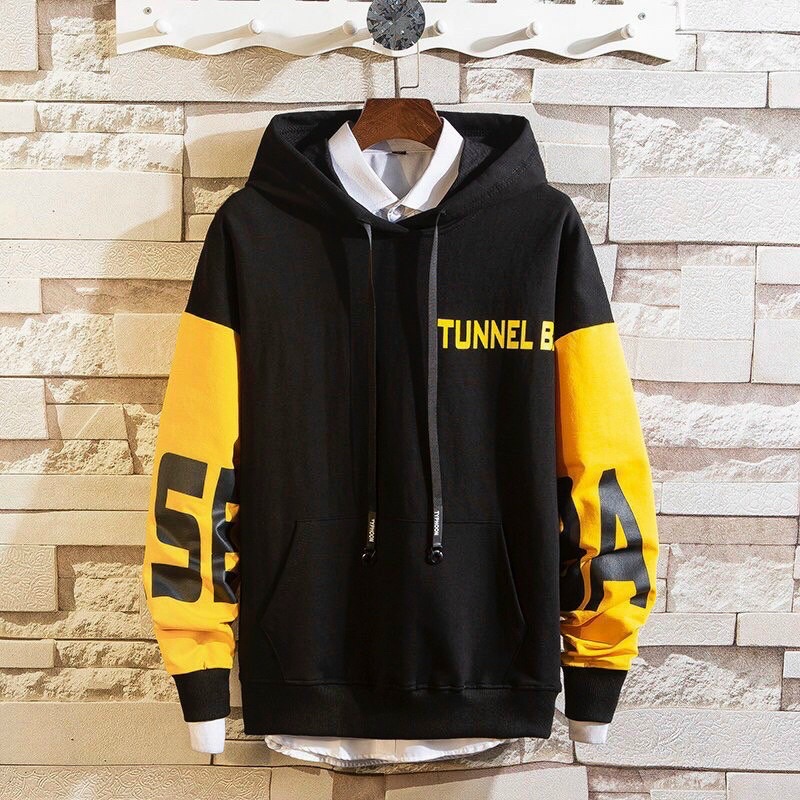 Áo Hoodie Nam Nữ Phối Tay Cá Tính Chất Nỉ Cực Đẹp Vải Đẹp