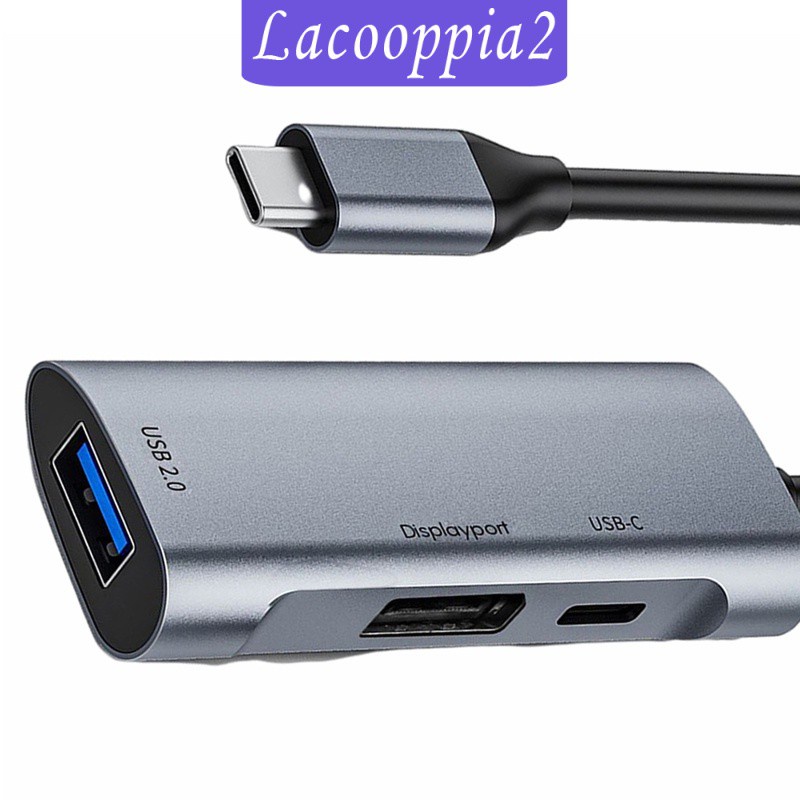 [LACOOPPIA2] USB C to Display USB-C Charging Port for MacBook Pro Laptop Smartphones