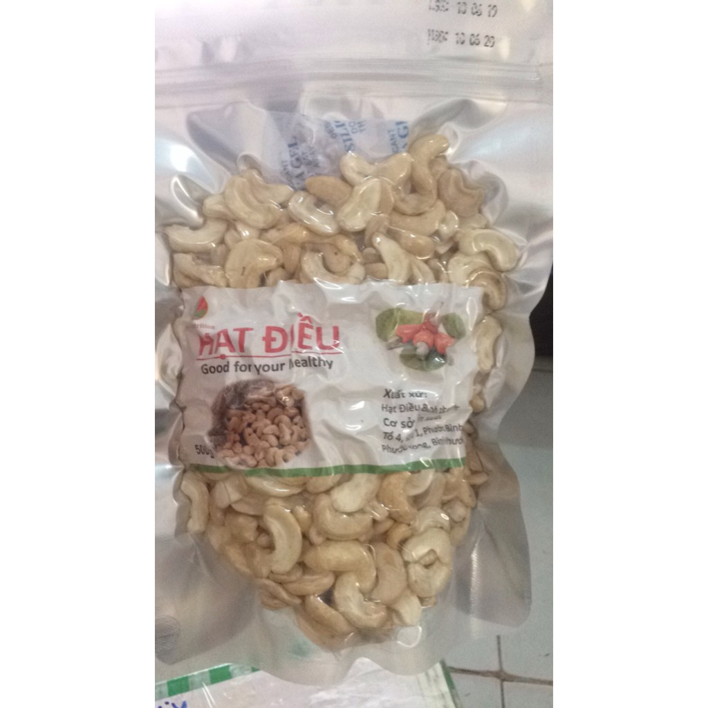 HẠT ĐIỀU SỮA - 500GR