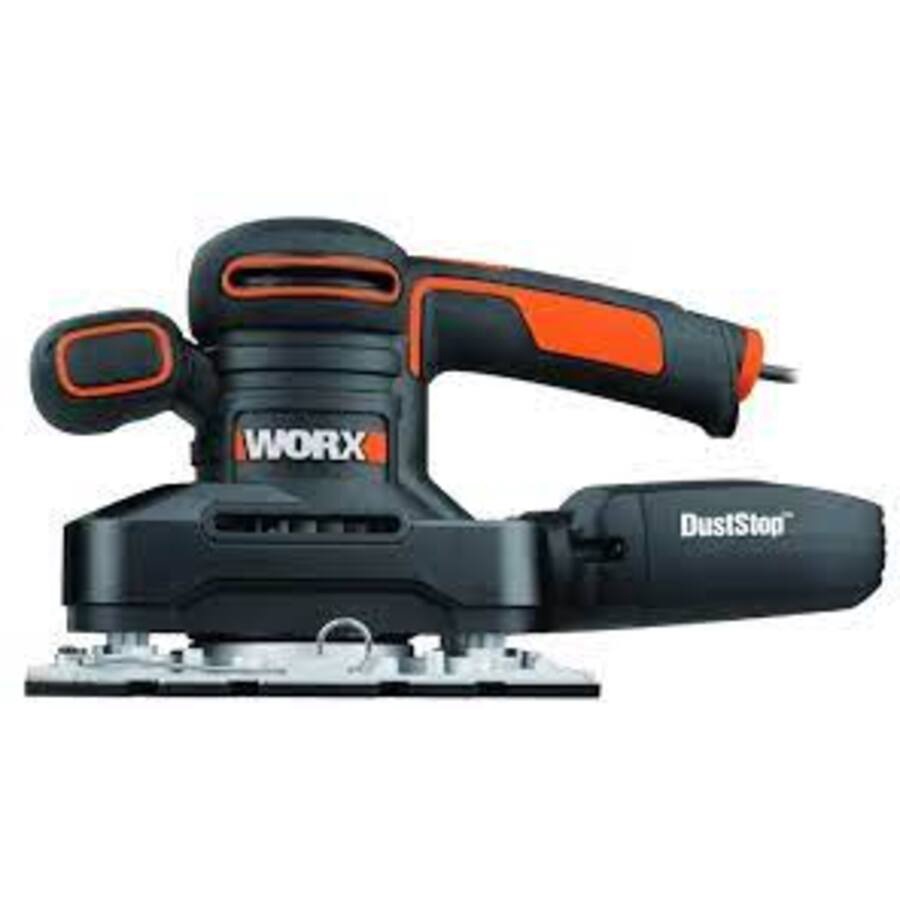 Máy Chà Nhám Rung WORX ORANGE WX641 Đánh Bóng Vật Dụng Tốc Độ Lớn Công Suất 250W