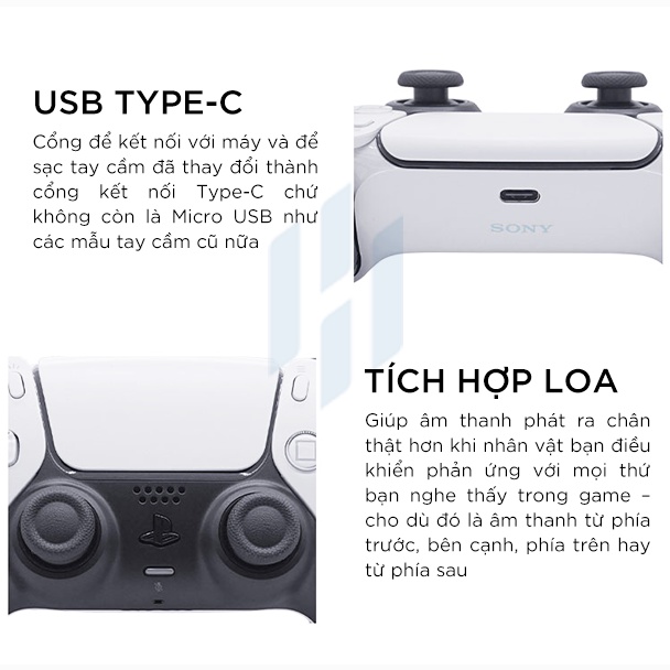 Tay cầm PS5 chơi game FO4/Steam/IOS/Android Dualsense Controller Playstation 5 chính hãng