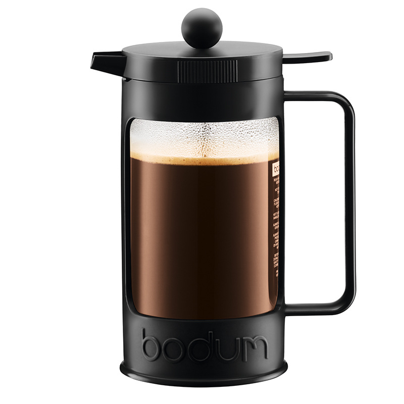 French Press BambooBộ lọc máy pha trà Máy ép cà phê Ấm đun nước thủy tinh Bodum Bean Cold Brew Coffee Maker, Frech Press 350ml/1L/1.5L