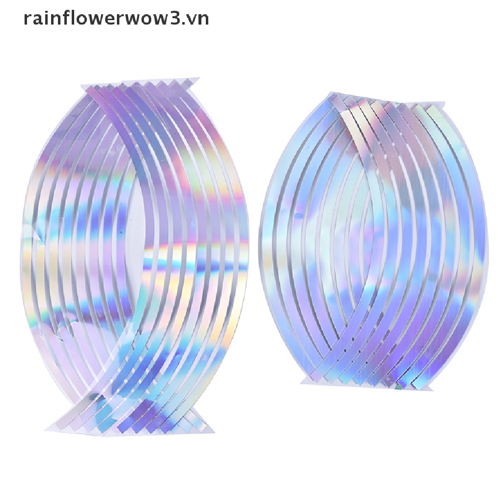 Bộ 16 Miếng Dán Vành Bánh Xe Máy Siêu Bền Thời Trang