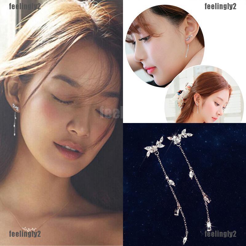 Khuyên Tai Dáng Dài Phong Cách Hàn Quốc Cá Tính