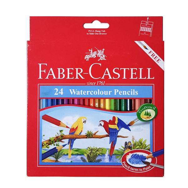 Bộ 24 Bút Chì Màu Nước Faber Castell