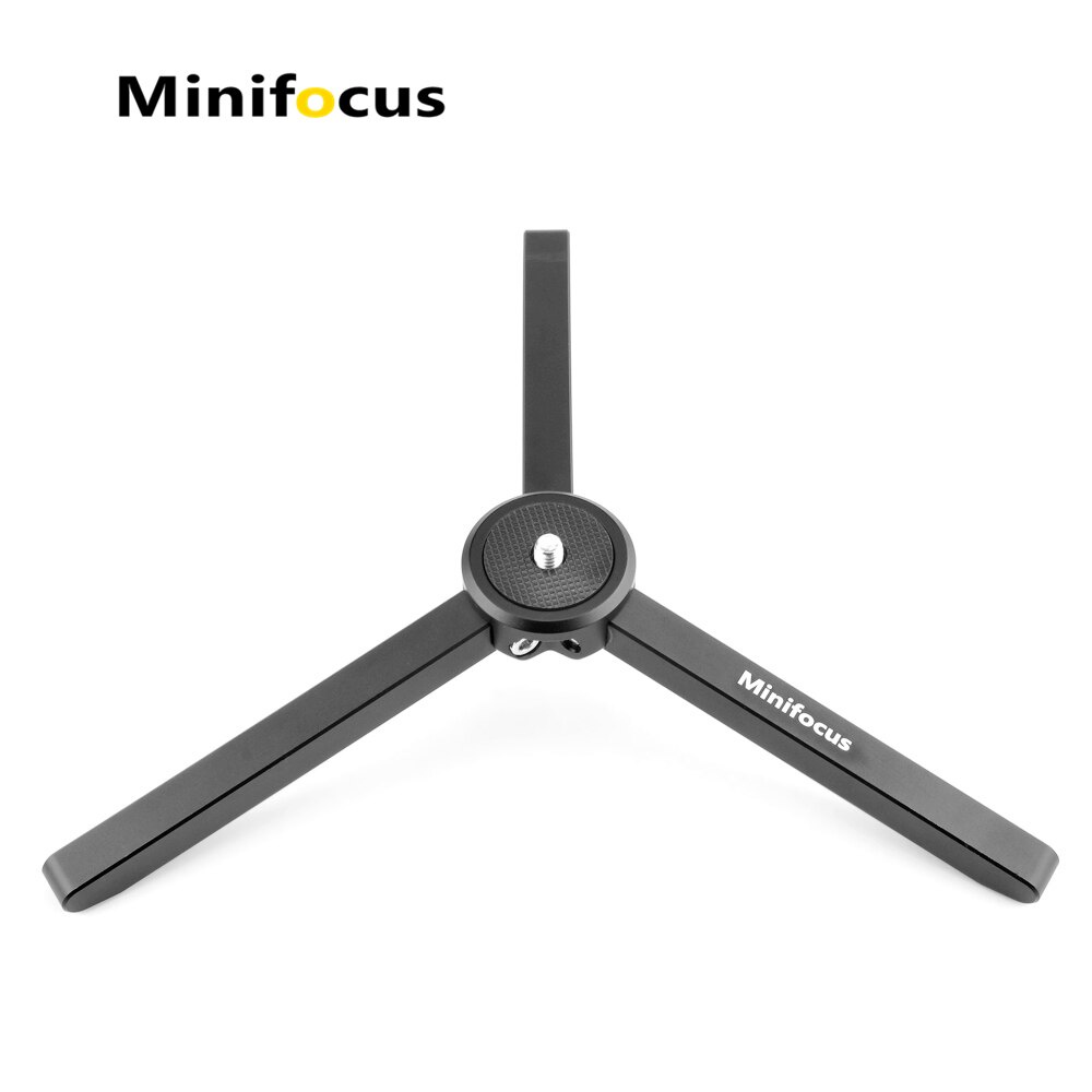 Minifocus Metal Mini Tripod Desktop Tabletop Stand Tripod for Zhiyun Smooth 4 OM 4 Osmo Mobile Gimbal Handle Grip Stabilizer DSLR Cameras