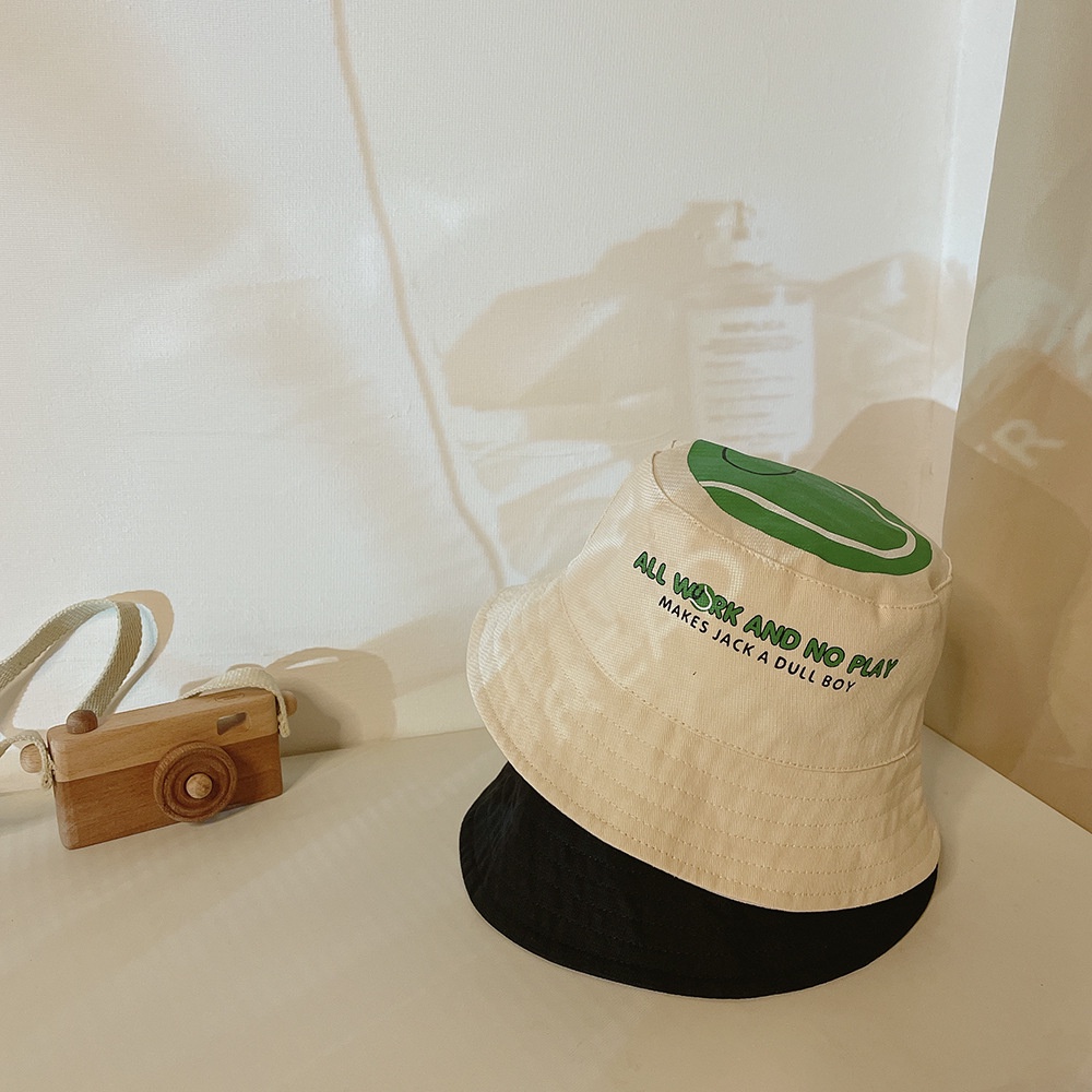 Nón Tai Bèo In Chữ Dễ Thương Cho Bé