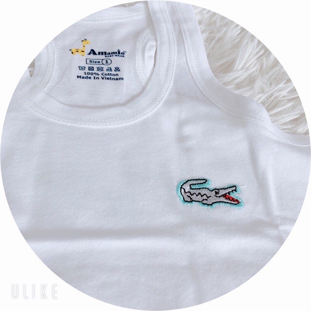 Áo Ba Lỗ Cho Bé ,Áo Thun Cotton 4 Chiều Mặc Mát