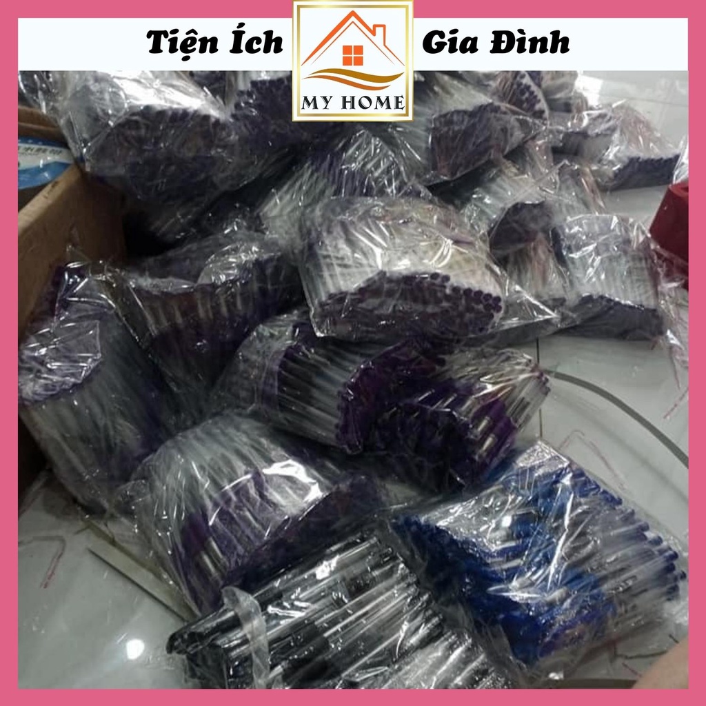 Bút bi mực nước ngòi kim 0.5mm, viết êm tay đều mực, đồ dùng văn phòng phẩm