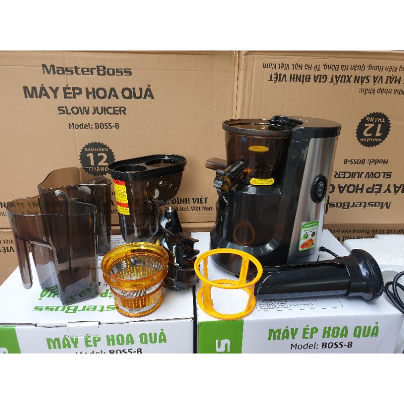 Máy ép chậm cao cấp MasterBoss Model Boss-8