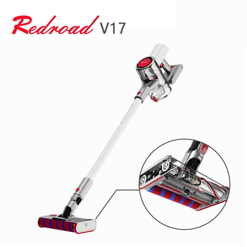 Máy hút bụi không dây cầm tay Redroad V17/ Redroad V17 Lite, lực hút khủng, bảo hành 12 tháng