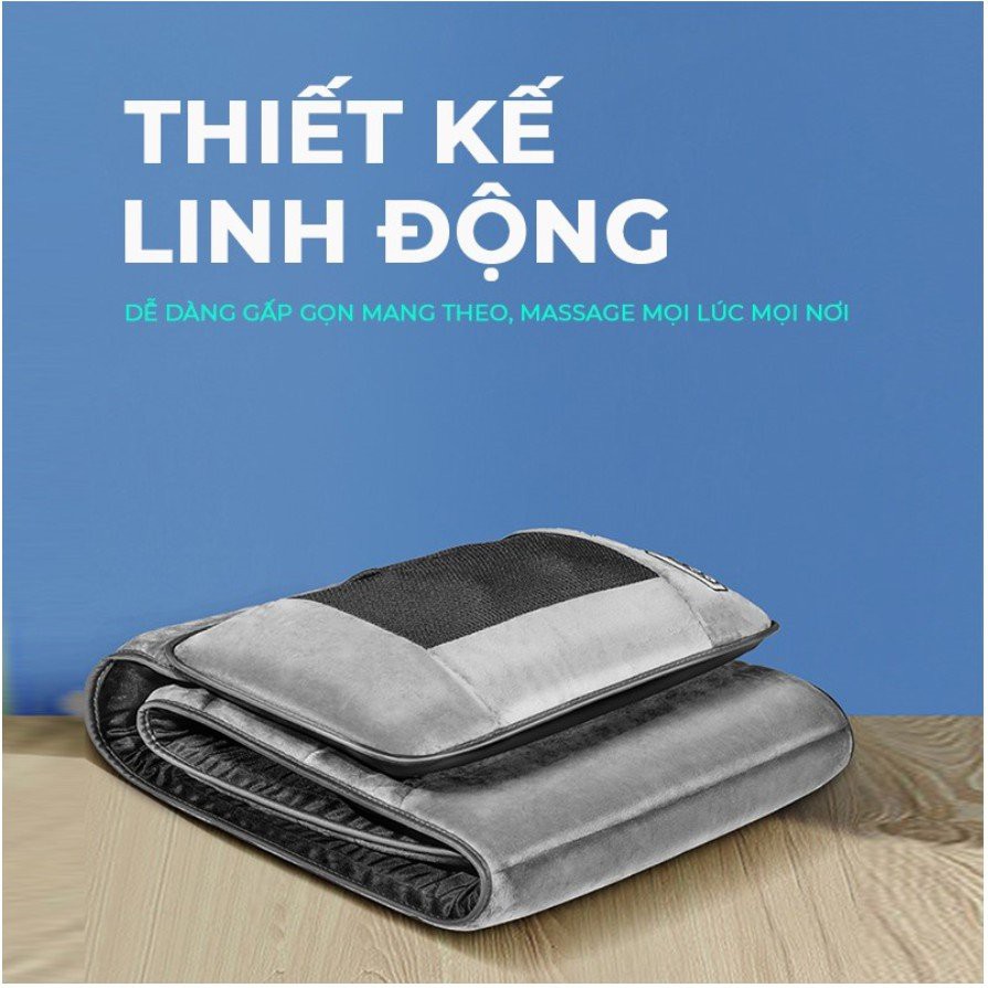 Đệm MASSAGE MATTRESS toàn thân đa điểm rung (kèm gối) - bảo hành 12 tháng