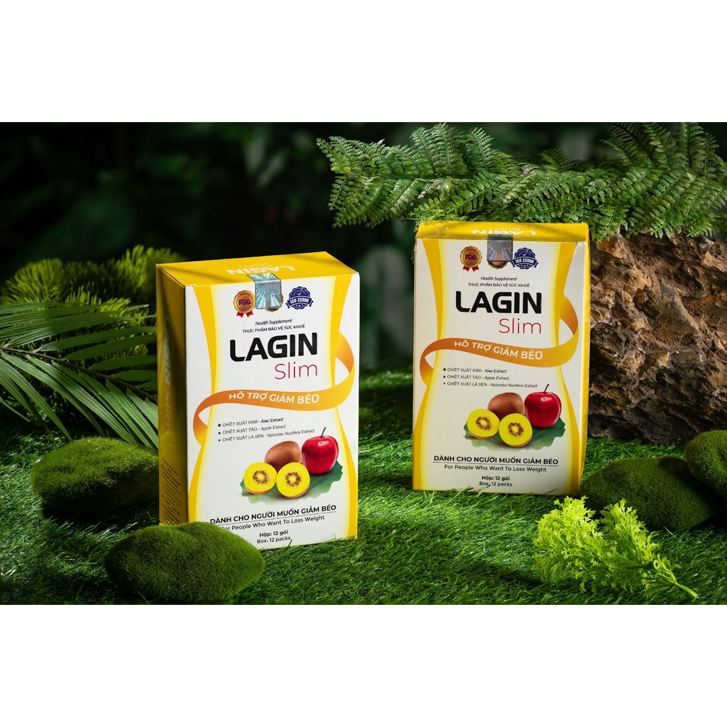 [Tặng Kèm 1 Detox &amp; 1 Kem Tan Mỡ] Siro Giảm Cân LAGIN SLIM New 2022 - Siro giảm béo Lagin Slim Date mới tinh